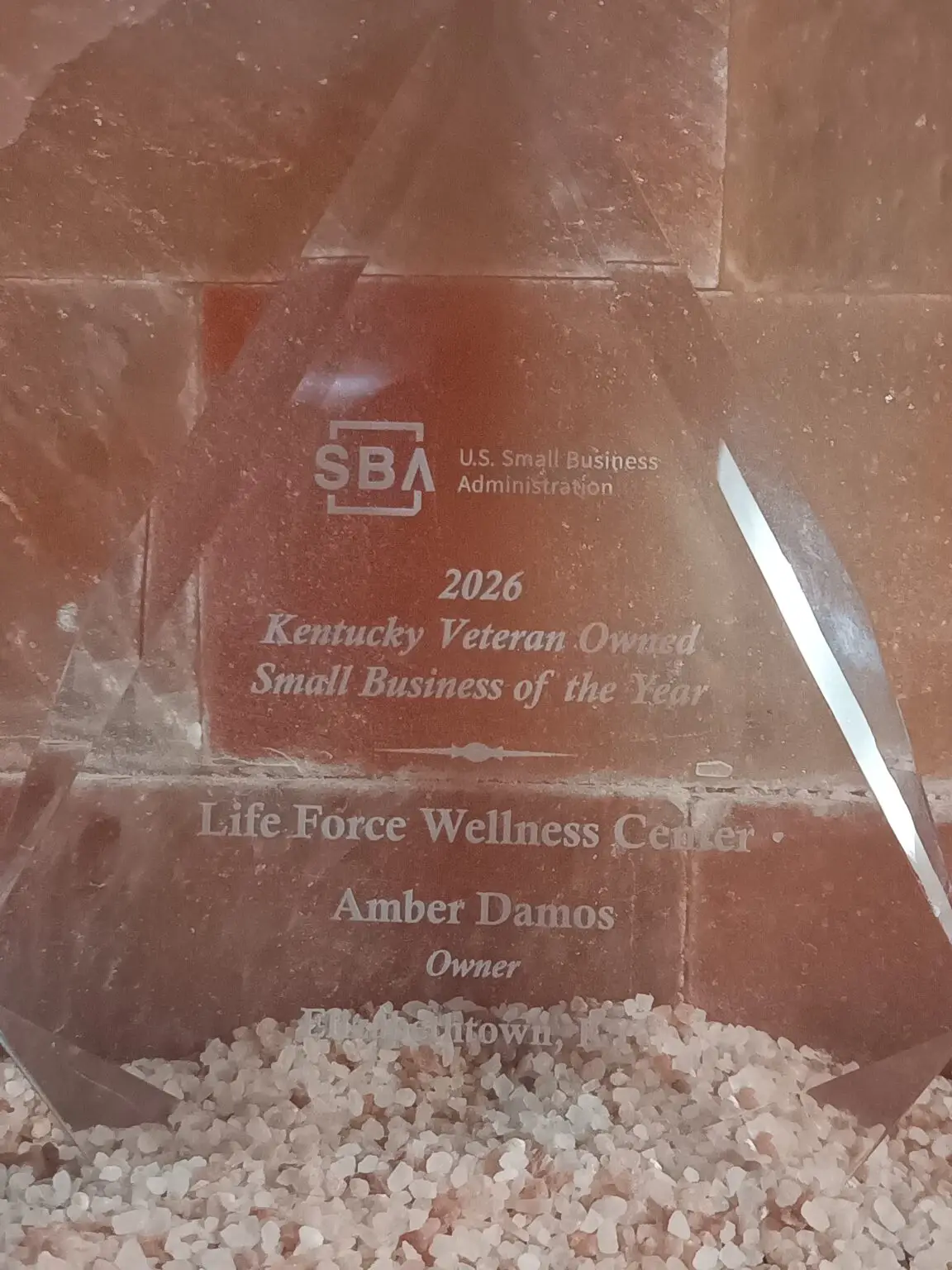 SBA award in salt