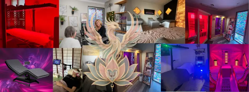 Guest arriving for a wellness experience at AND Wellness